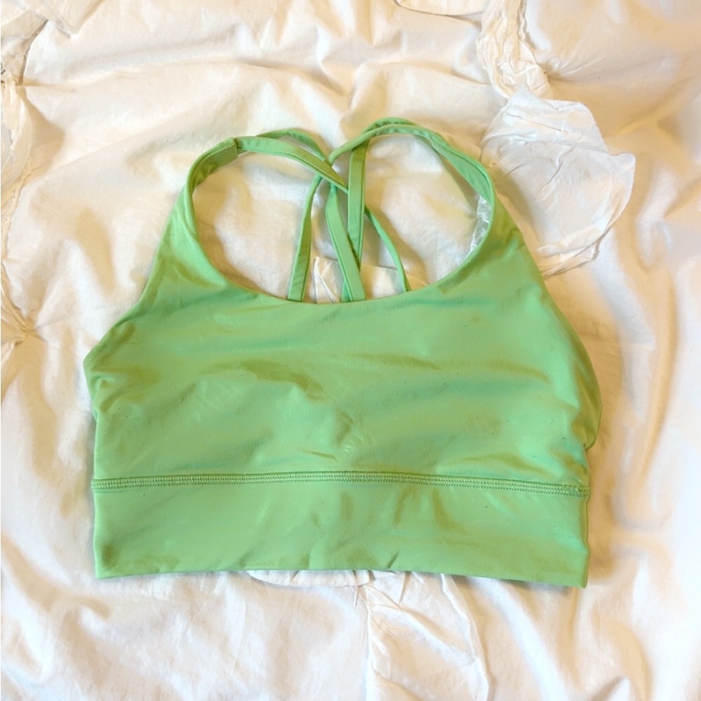 lululemon athletica Green Sports Bra